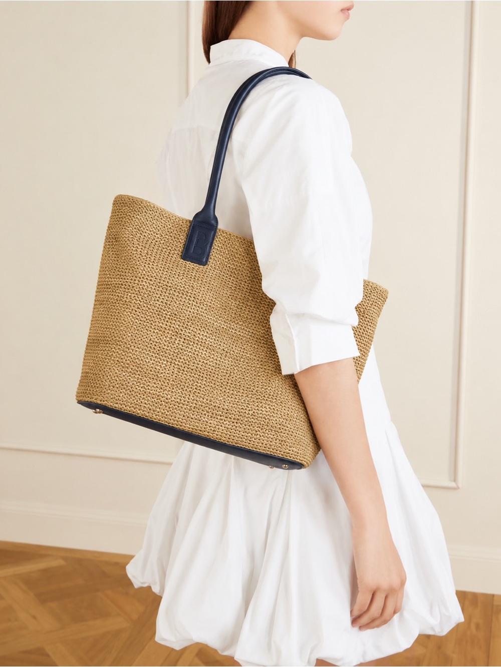 Brooks Brothers Raffia Tote 2017 Collection